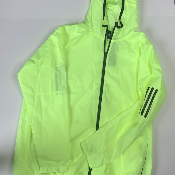 adidas Other - Men’s neon Adidas windbreaker sz. XL
